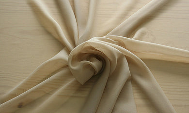 Georgette 316009 - Seda natural 100%, Ancho 135/140 cm, Peso 50 gr/mtl