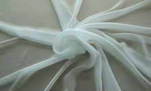 Cargar imagen en el visor de la galería, Georgette 1716-001 - Seda natural 100%, Ancho 135/140 cm, Peso 60 gr/mtl