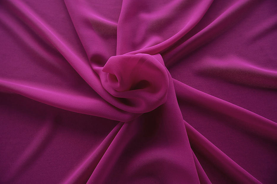 Georgette 1716-124 - Seda natural 100%, Ancho 135/140 cm, Peso 60 gr/mtl