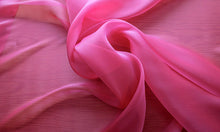 Cargar imagen en el visor de la galería, Organdí Cangiante 232106 - Seda natural 100%, Ancho 135/140 cm, Peso 55 gr/mtl